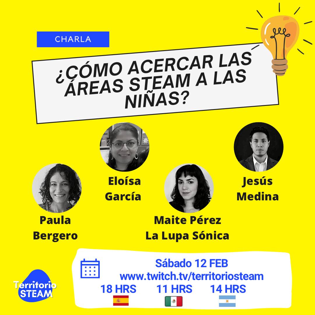 Cómo acercar las áreas STEAM a las niñas